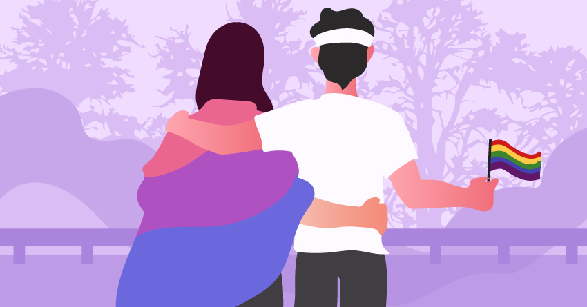 Myth: "It's easier to be bisexual compared to other LGBTQ+ people."