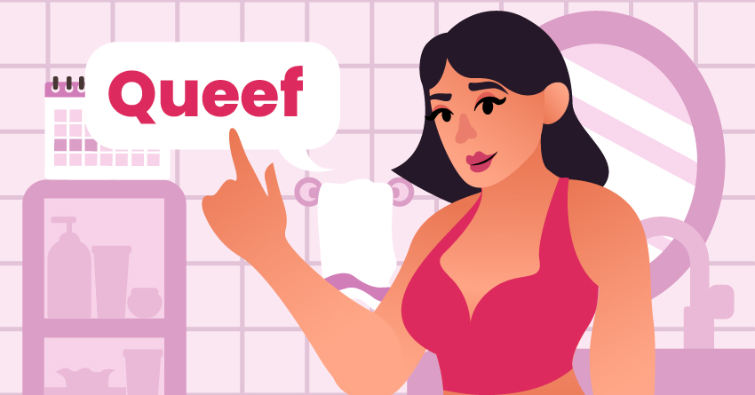 The word “queef” is not a medical term
