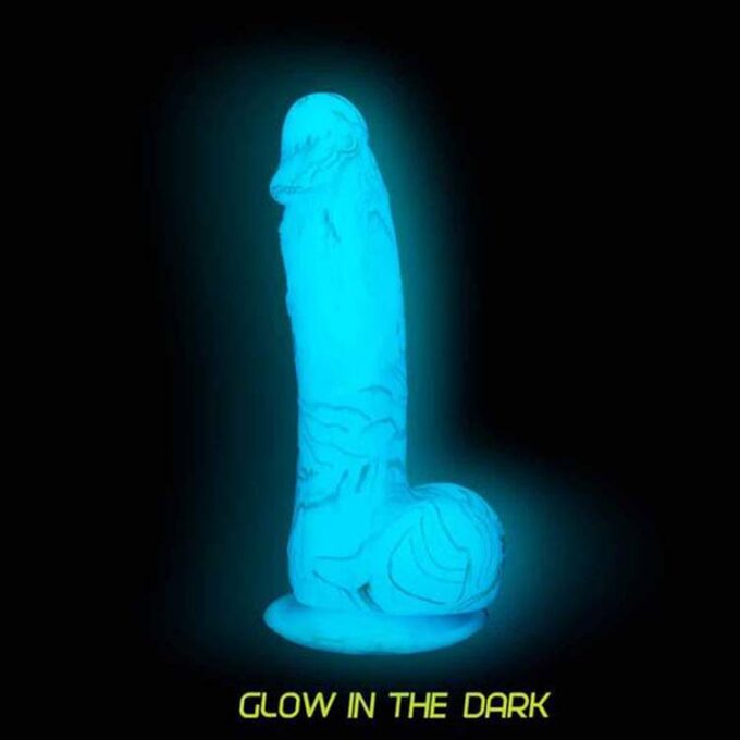 Addiction Luke 7.5-Inch Dildo - Glow in the Dark