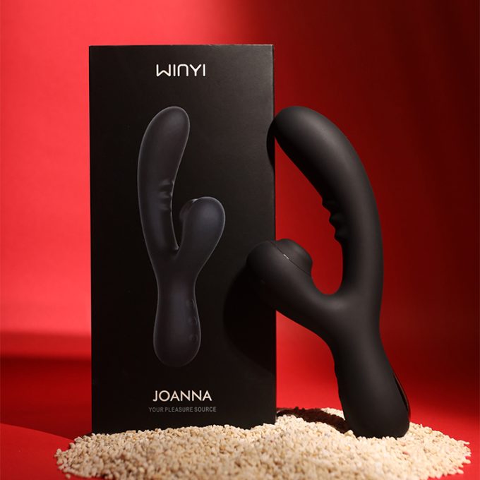 Joanna Rabbit Vibrator with Clit Sucker