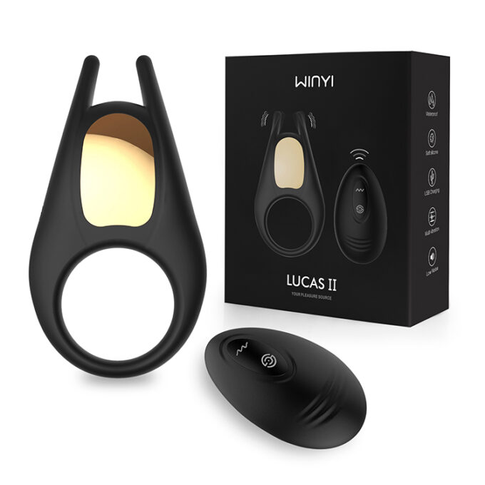 Lucas Cock Ring with Remote