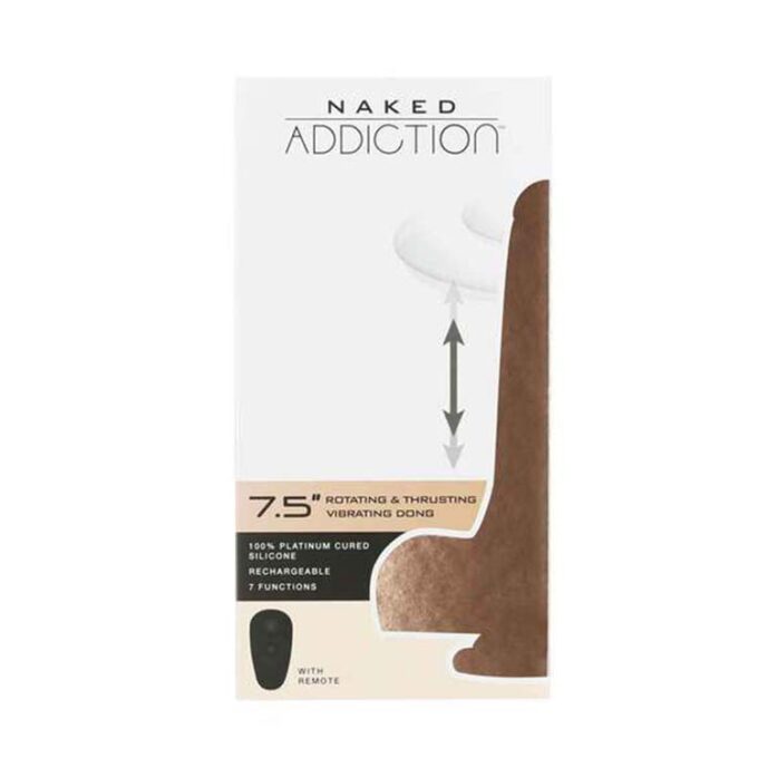 Naked Addiction The Freak 7.5-Inch Thrusting Dildo
