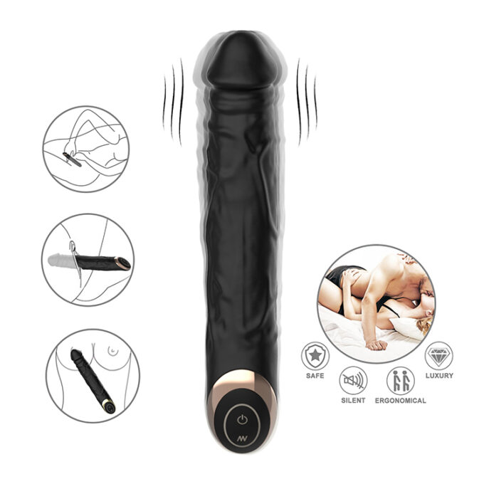 Terry Vibrating Dildo