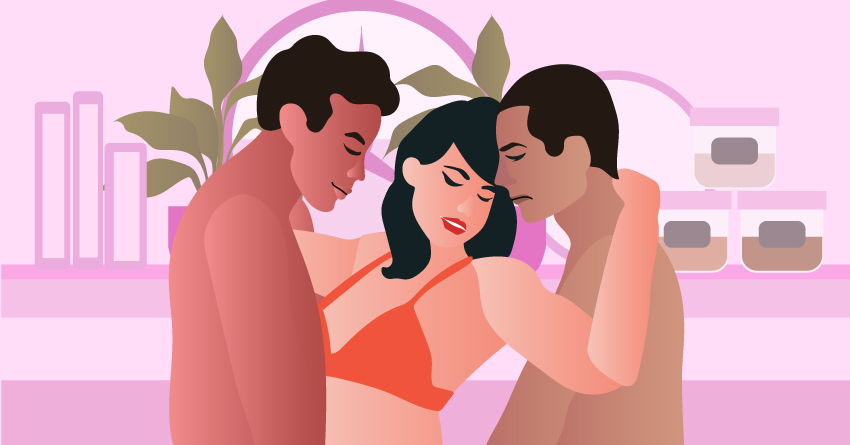 You'll get to fulfill things that you can't do with your partner.