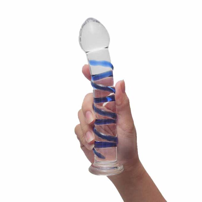 Ice Walker Glass Dildo