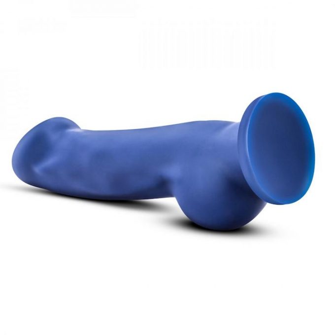 Avant Ergo Dildo With Suction Cup - Indigo