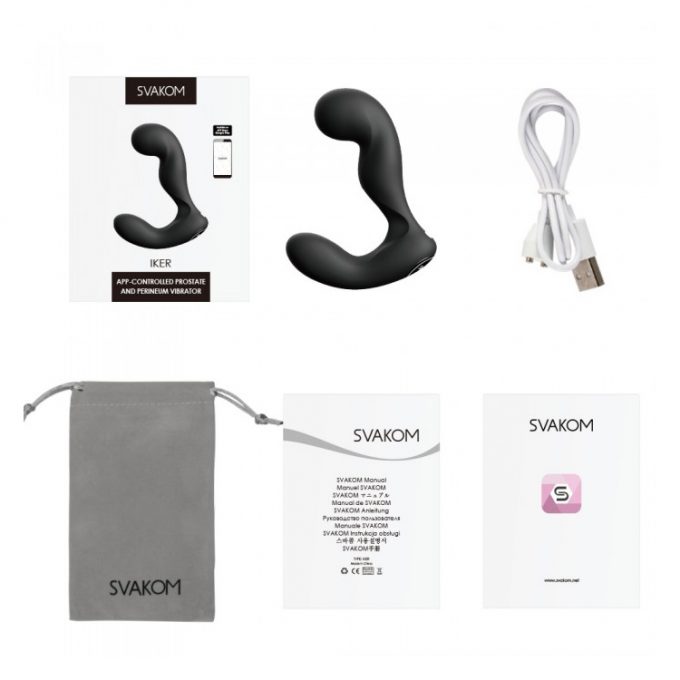 SVAKOM Iker App-Controlled Prostate Vibrator