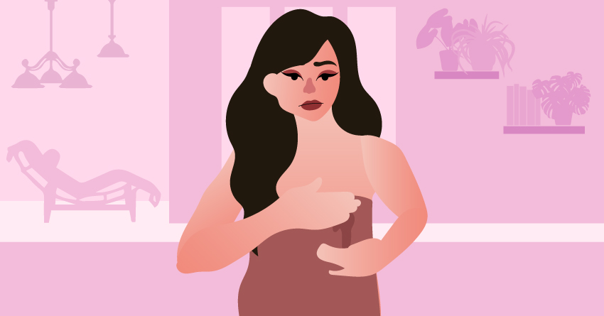 Nipple discharge is only normal when you're pregnant or breastfeeding.
