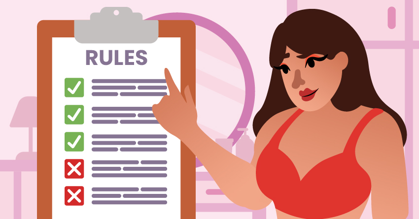 Joining a swinger club or sex party? Follow their rules.