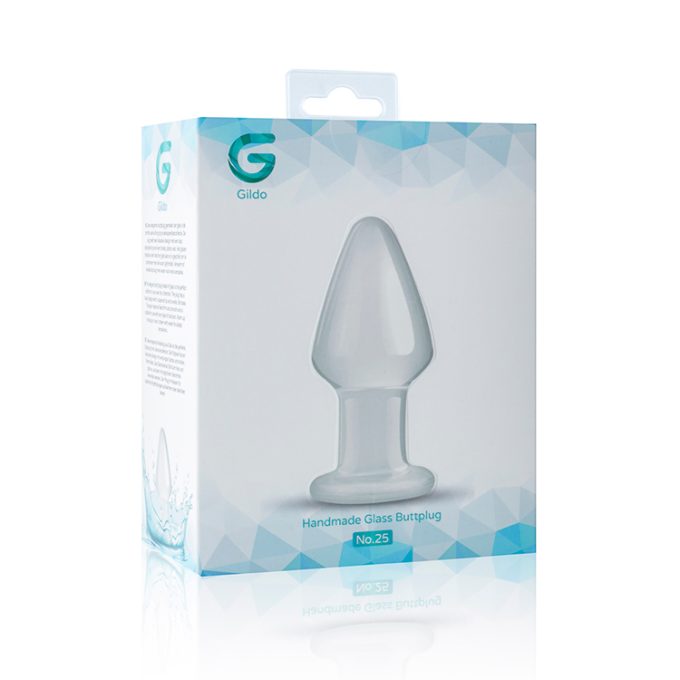Gildo No. 25 Glass Butt Plug