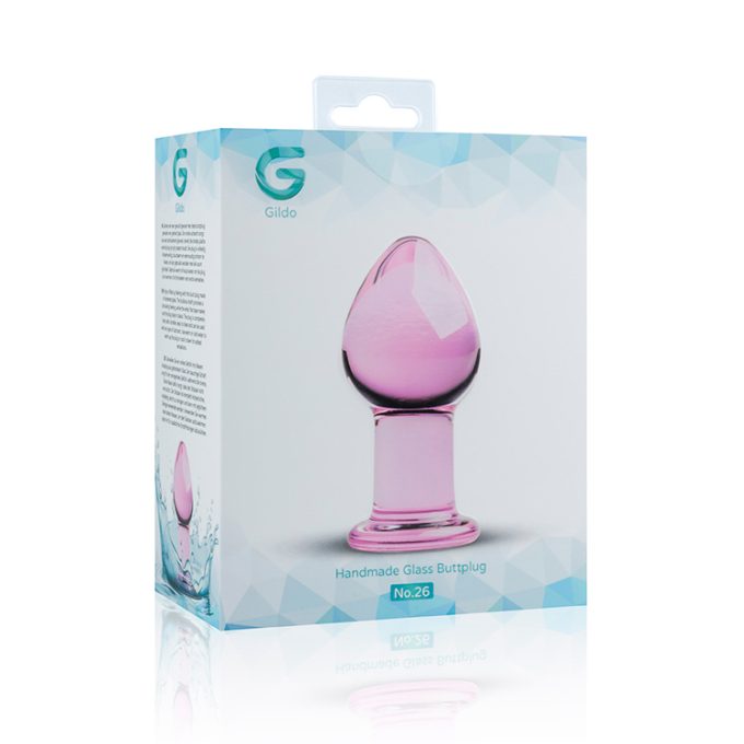 Gildo No. 26 Glass Butt Plug