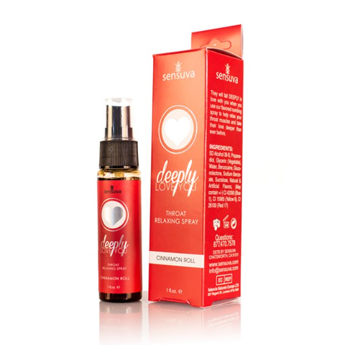 Sensuva Deeply Love You Throat Relaxing Spray - Cinnamon