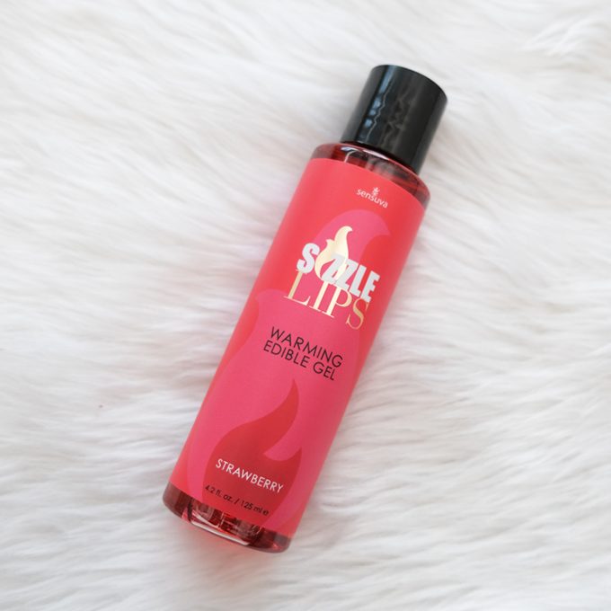 Sensuva Sizzle Lips Warming Gel - Strawberry