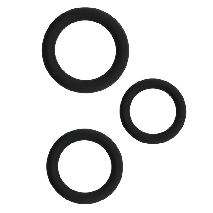 Obsidian Penis Rings