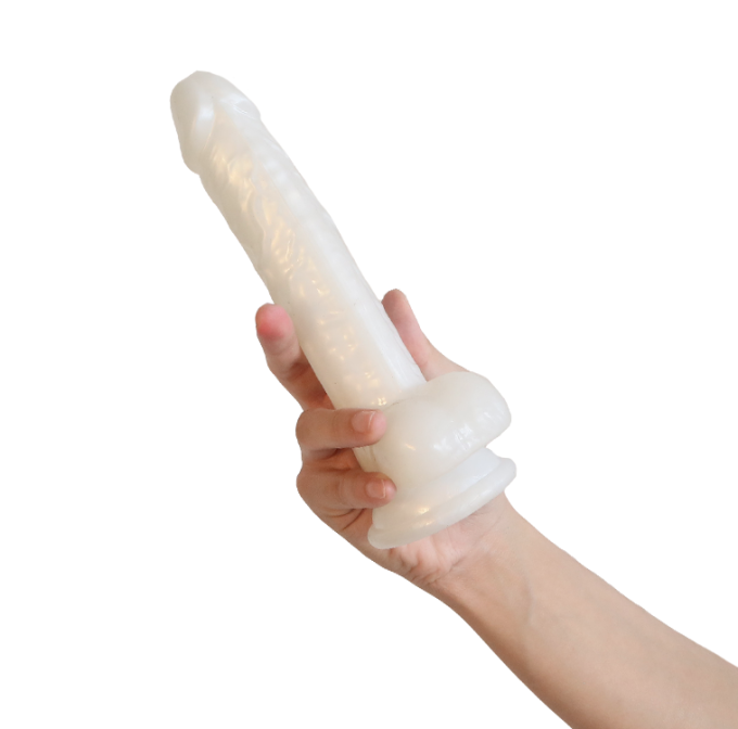 ADDICTION Pearl White 7.5 Inch Dildo