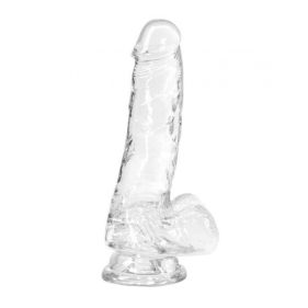 Crystal Addiction 7-inch Clear Dildo