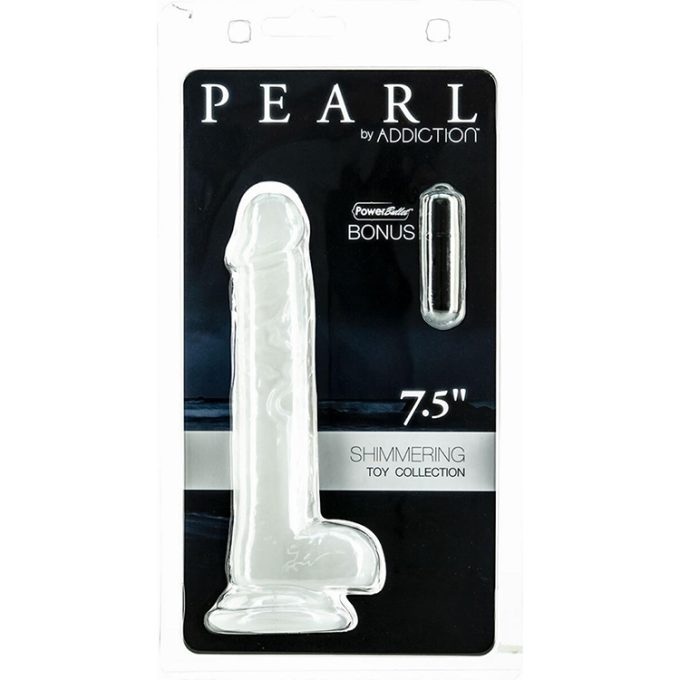 Pearl White 7.5-inch Dildo