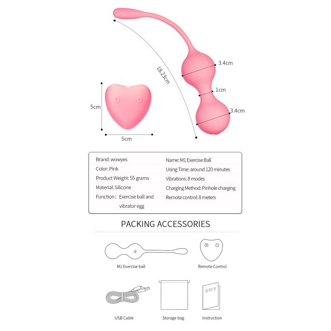 Tayla Remote-Controlled Kegel Ball