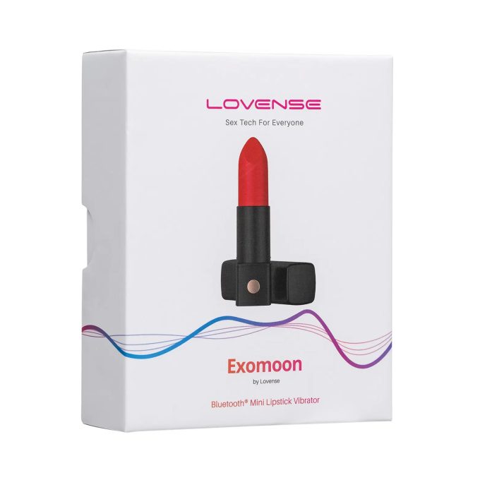 Lovense Exomoon App-Controlled Lipstick Vibrator