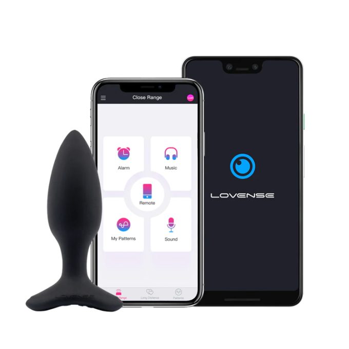 Lovense Hush 2 App-Controlled Butt Plug – 1.5 Inch