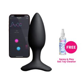 Lovense Hush 2 App-Controlled Butt Plug – 1.5 Inch