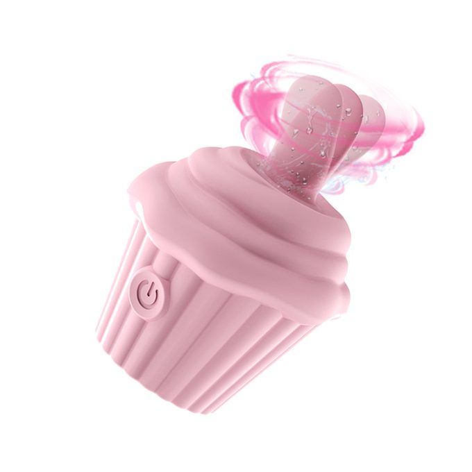 Miss Velvet Cupcake Tongue Vibrator