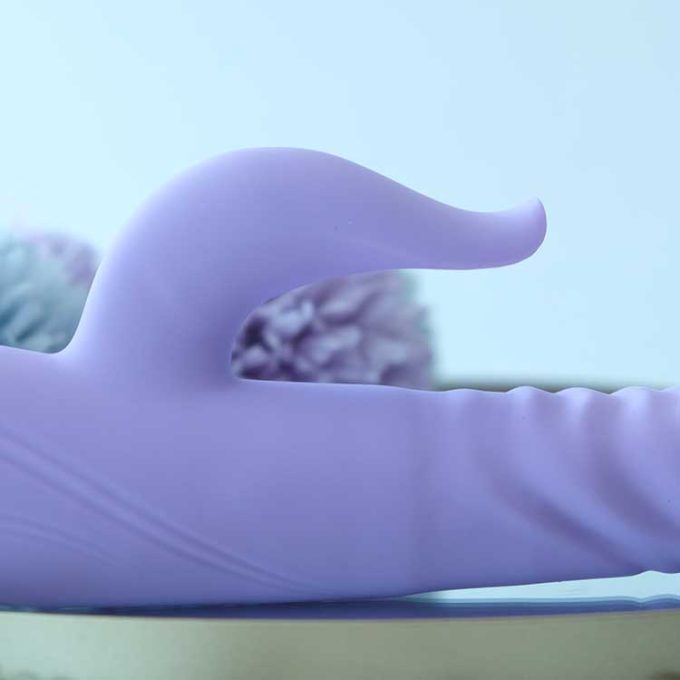 Sweet Lavender Thrusting Rabbit Vibrator