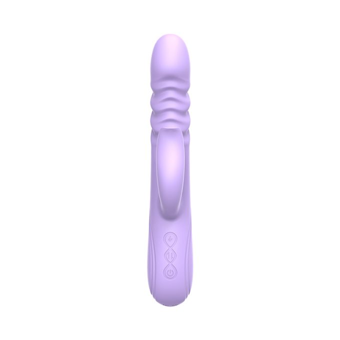 Sweet Lavender Thrusting Rabbit Vibrator