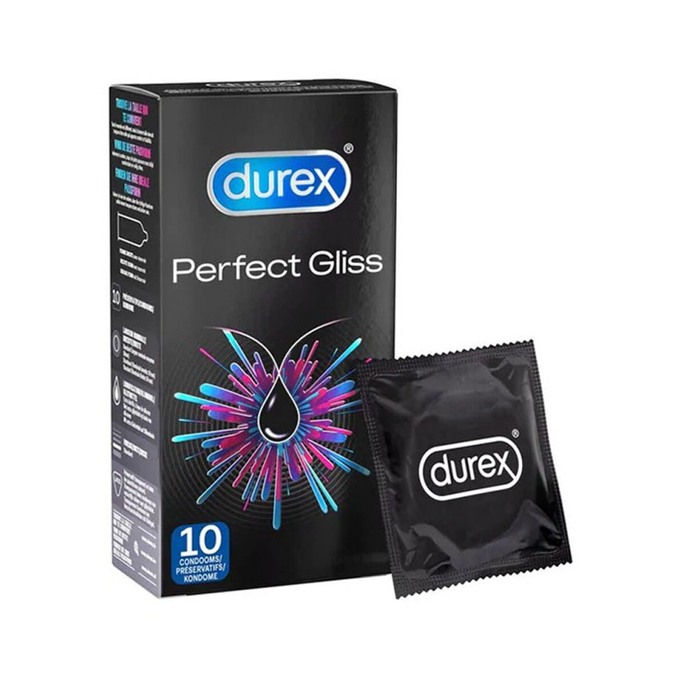 Durex Perfect Gliss Condoms 10s
