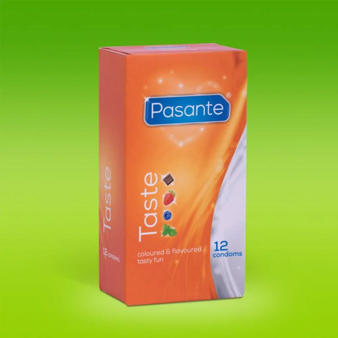 Pasante Taste Condoms 12s