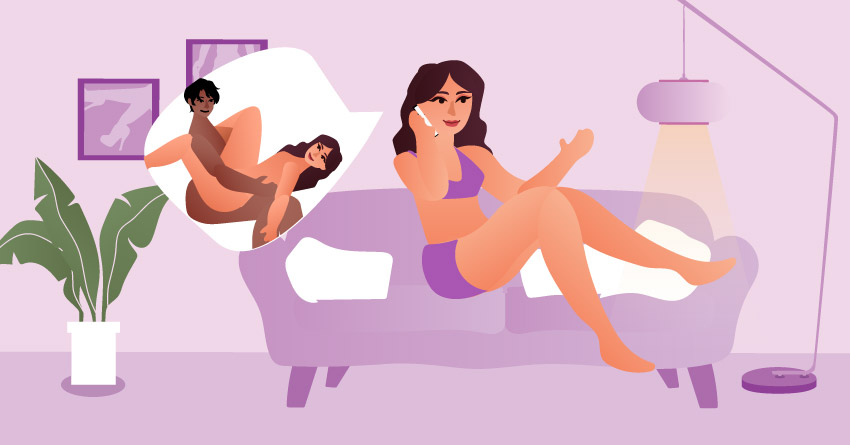 A woman talking to her friend about her recent cuckolding experience. 