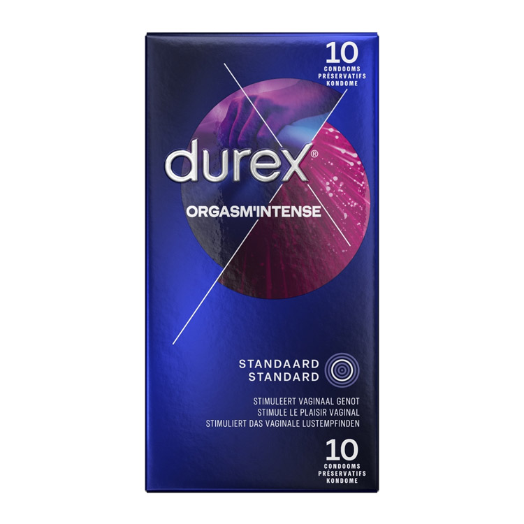 Durex Orgasm Intense Condoms 10s