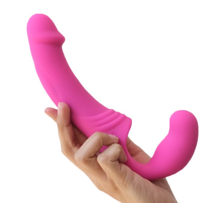 Double Rider Strapless Strap-On Vibrator