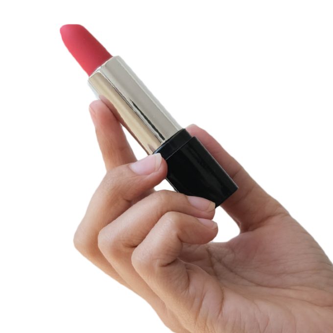 Rose Lipstick Vibrator - Russian Red