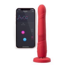 Lovense Gravity Thrusting and Vibrating Dildo