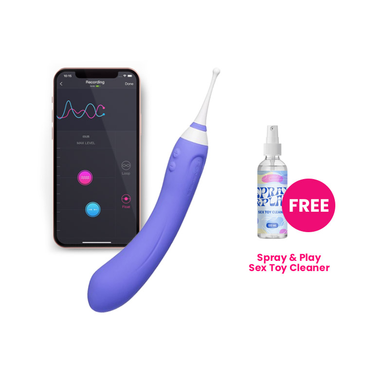 Lovense Hyphy App-Controlled Dual-End Vibrator