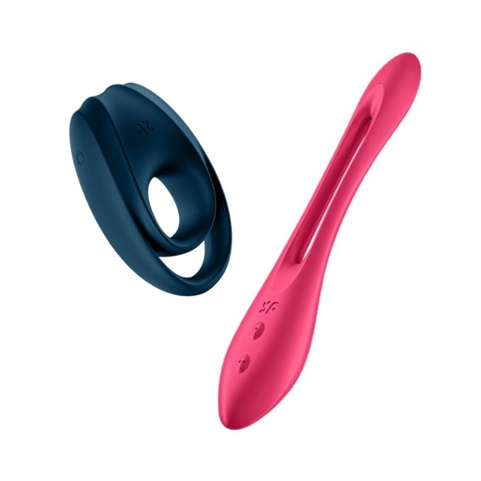 Satisfyer Cock Ring and Vibrator Set A
