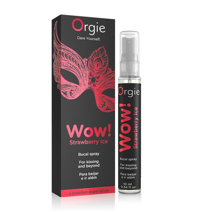 Orgie Wow! Strawberry Ice Bucal Spray