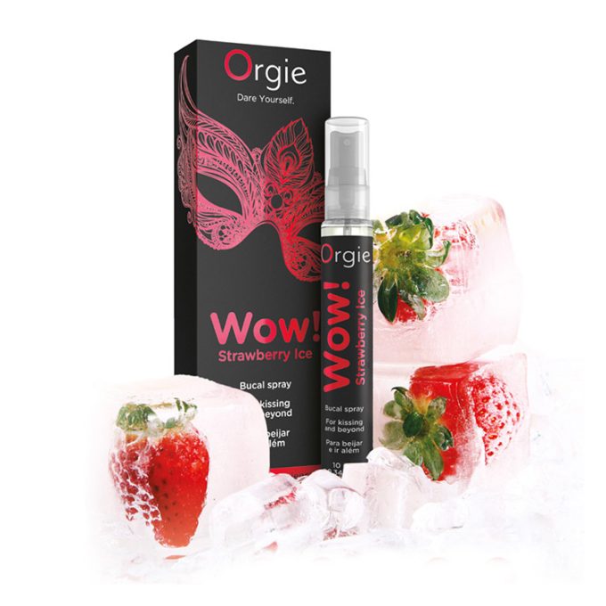 Orgie Wow! Strawberry Ice Bucal Spray