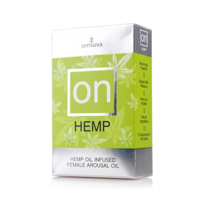 Sensuva ON for Her Hemp Infused Arousal Oil
