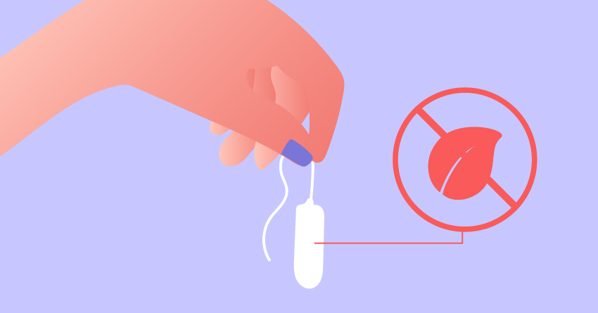 Most tampon brands aren't eco-friendly.