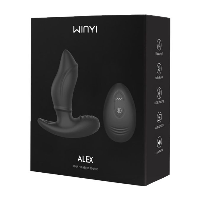 Alex Remote-Controlled Anal Vibrator