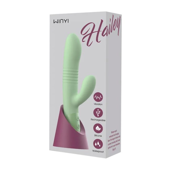 Hailey Thrusting Rabbit Vibrator