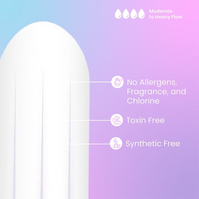 hormony organic heavy tampons