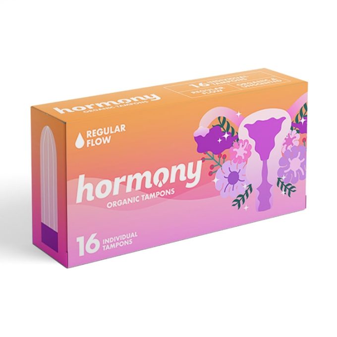 hormony organic regular tampon