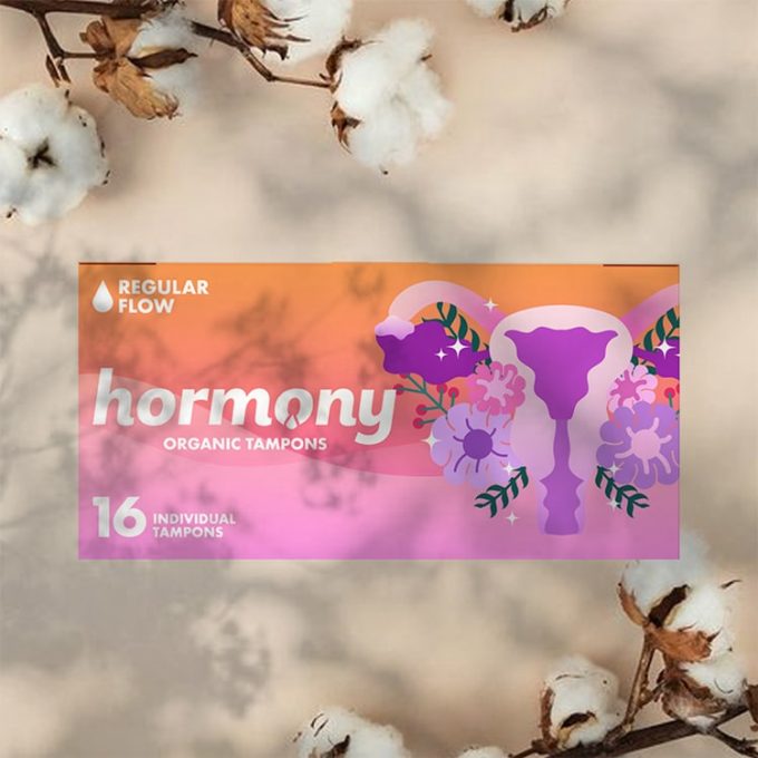 hormony organic regular tampon