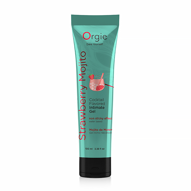 Orgie Lube Tube Cocktail - Strawberry Mojito