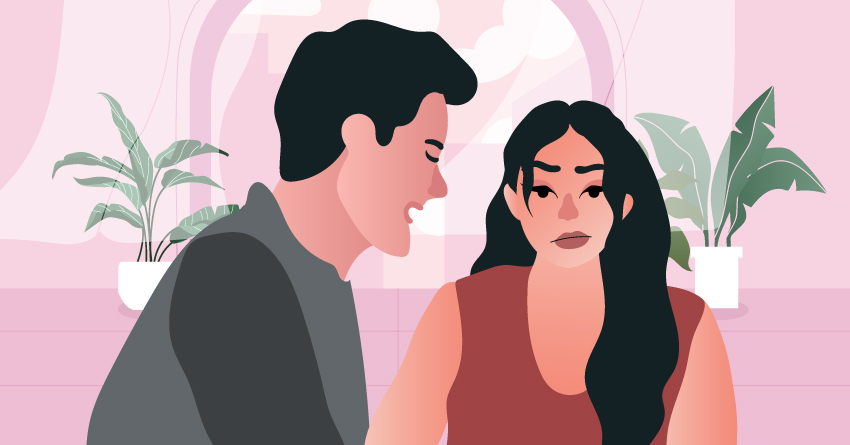 They’re not fully invested in the relationship.