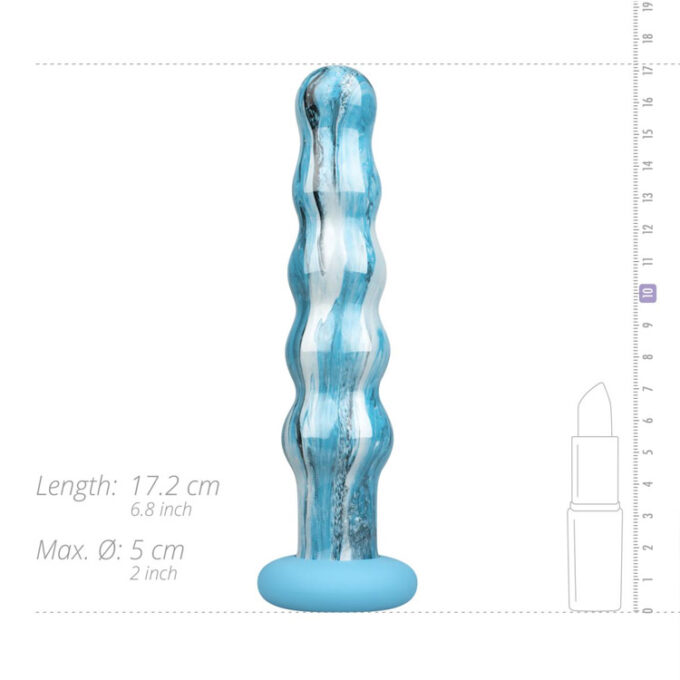 Gildo Ocean Flow Glass Dildo