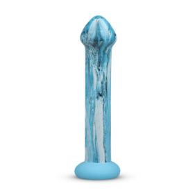 Gildo Ocean Ripple Glass Dildo